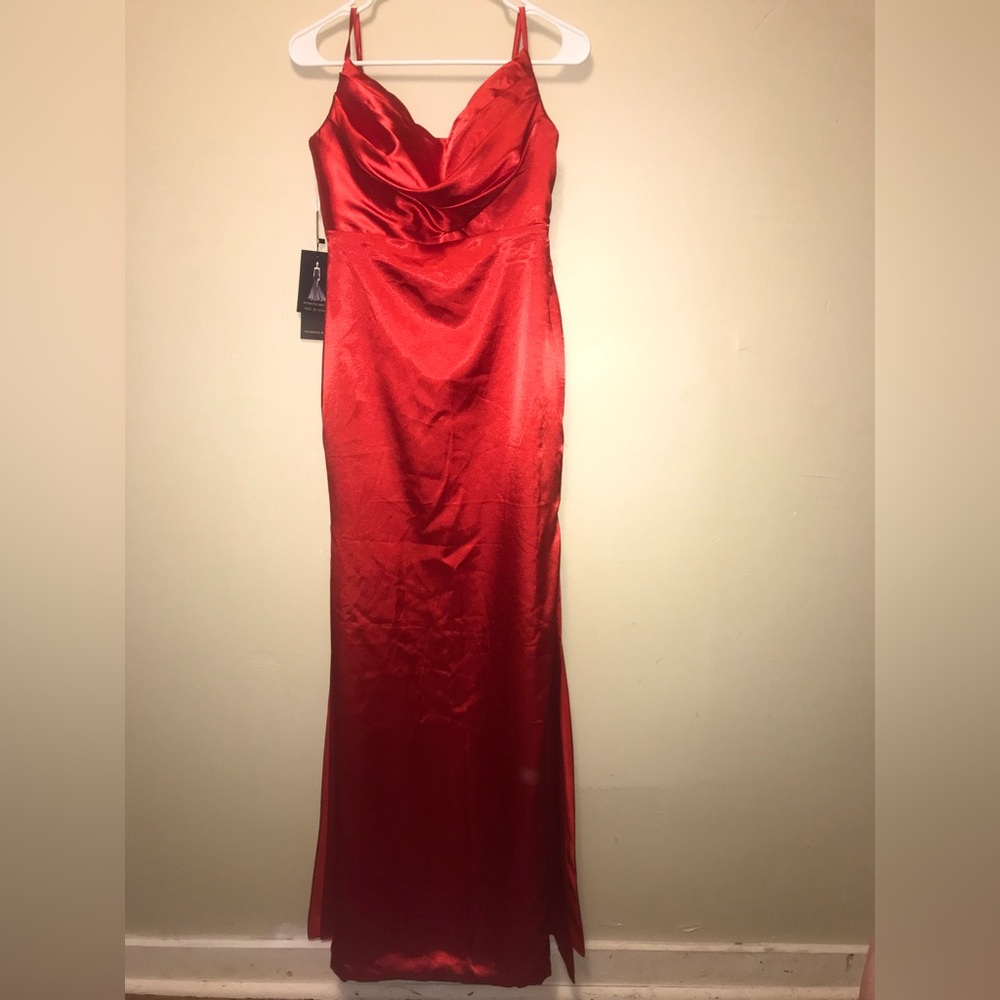 Silk Red Dress